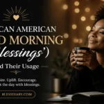 african american good morning blessings