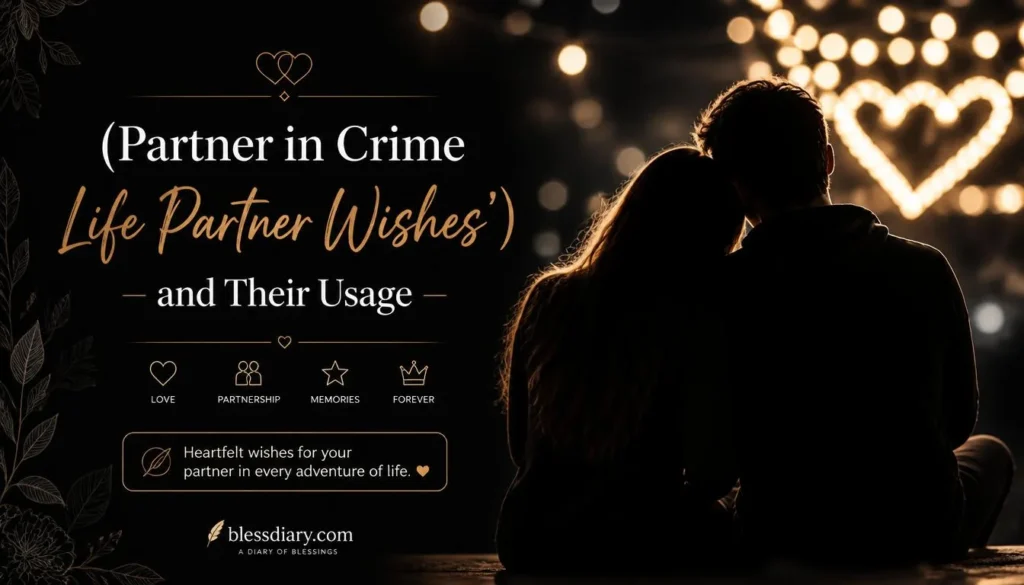Partner in Crime Life Partner Wishes