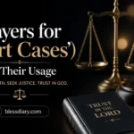 Prayers for Court Cases