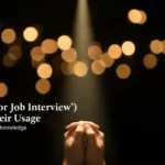Prayers for Job Interview