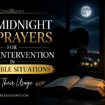 15 MIDNIGHT PRAYERS FOR DIVINE INTERVENTION IN IMPOSSIBLE SITUATIONS