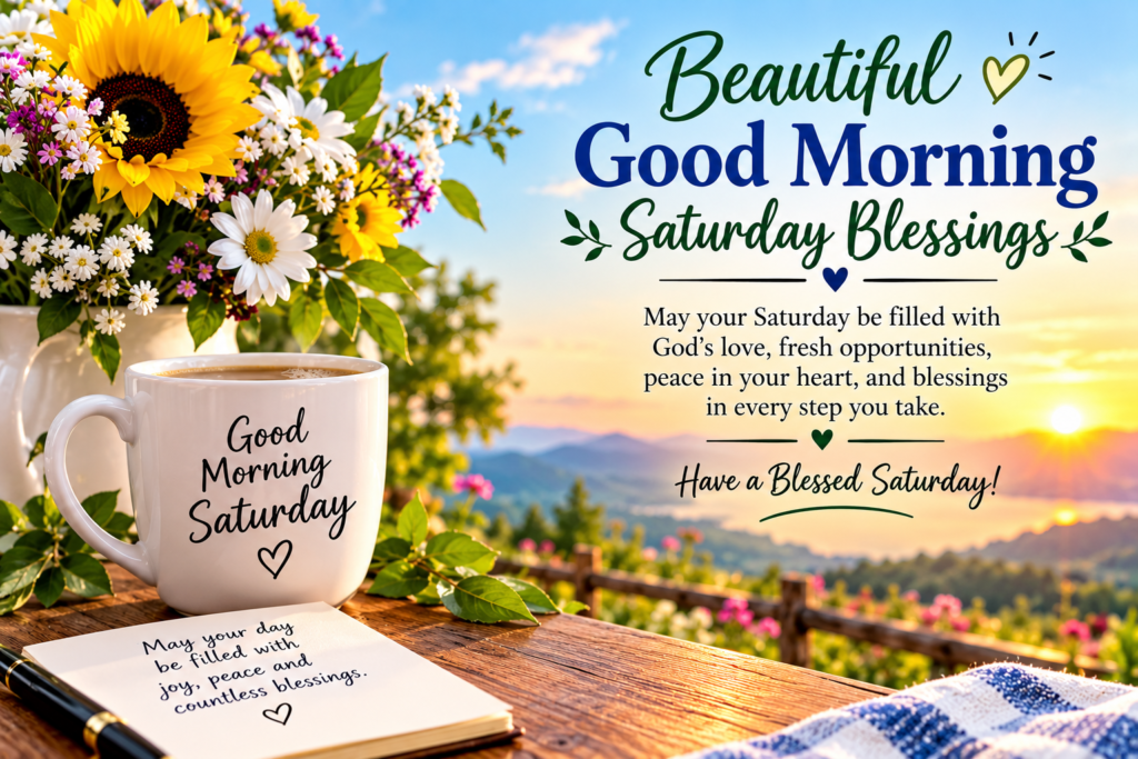 beautiful good morning saturday blessings