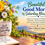 beautiful good morning saturday blessings