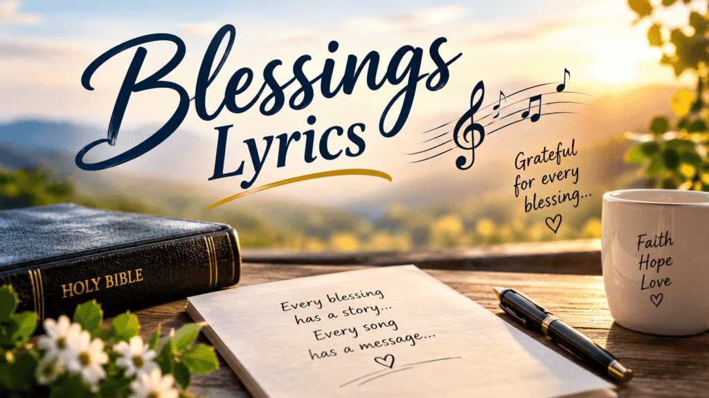 blessings lyrics