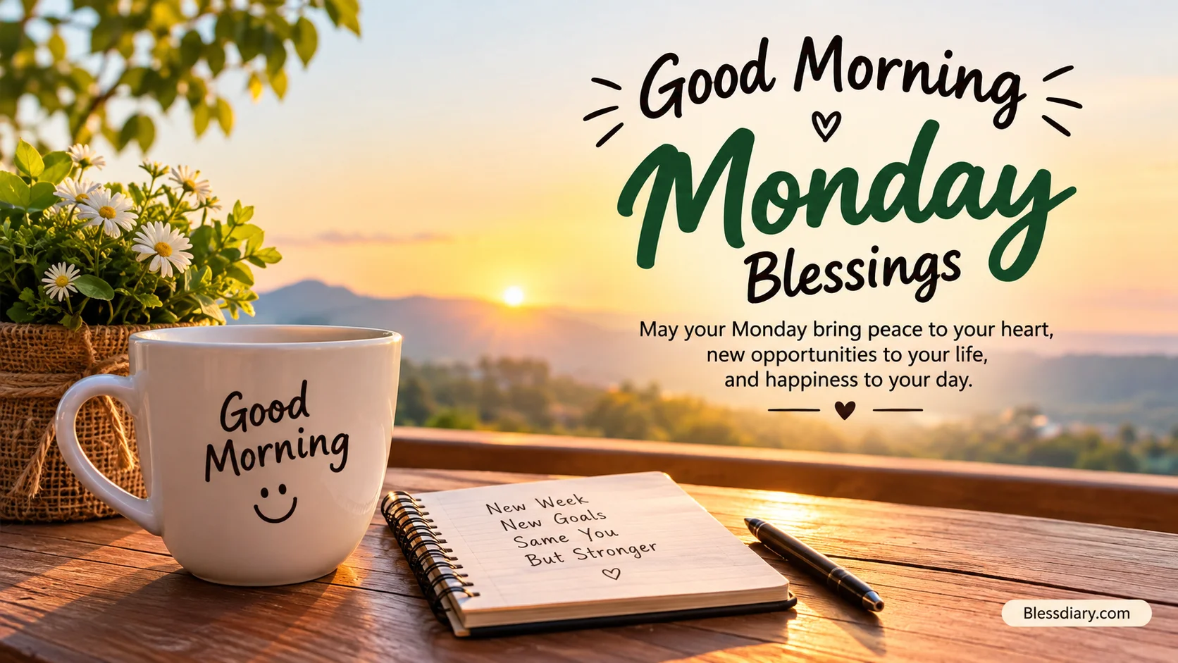 good morning monday blessings images and quotes