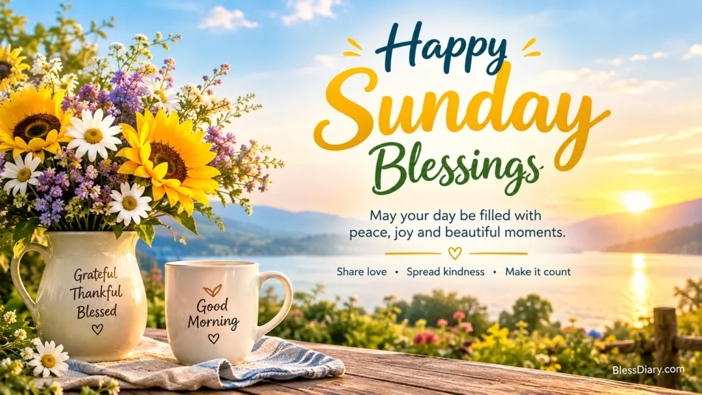 happy sunday blessings images