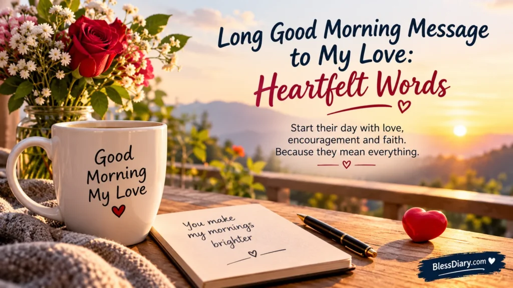 Long Good Morning Message to My Love