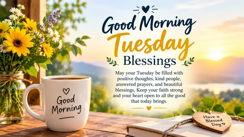 positive good morning tuesday blessings