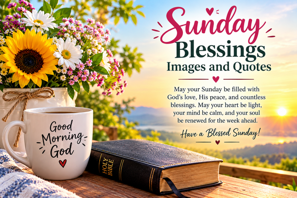 sunday blessings images and quotes