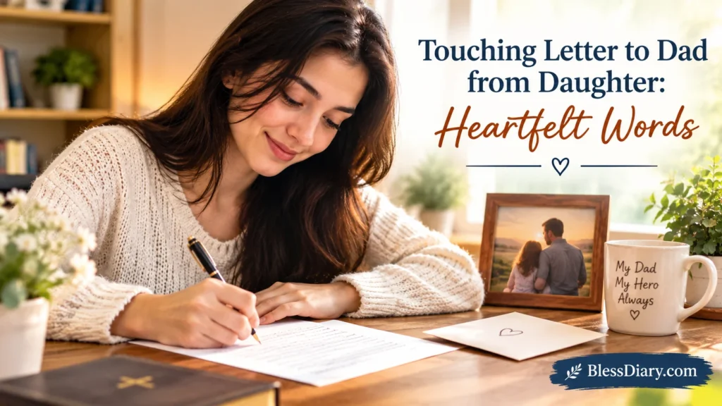 Touching Letter to Dad from Daughter